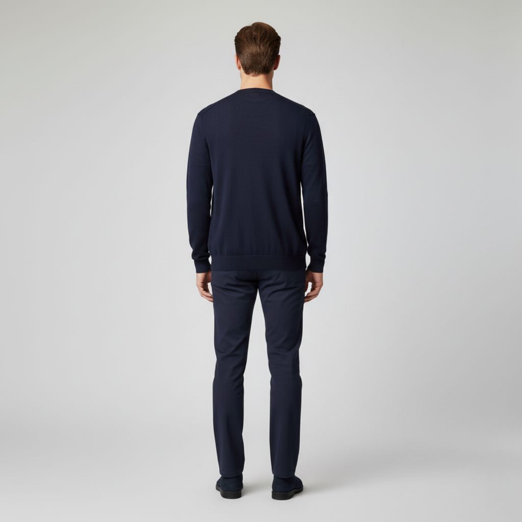 The Shawn - Men’s cardigan with front buttons