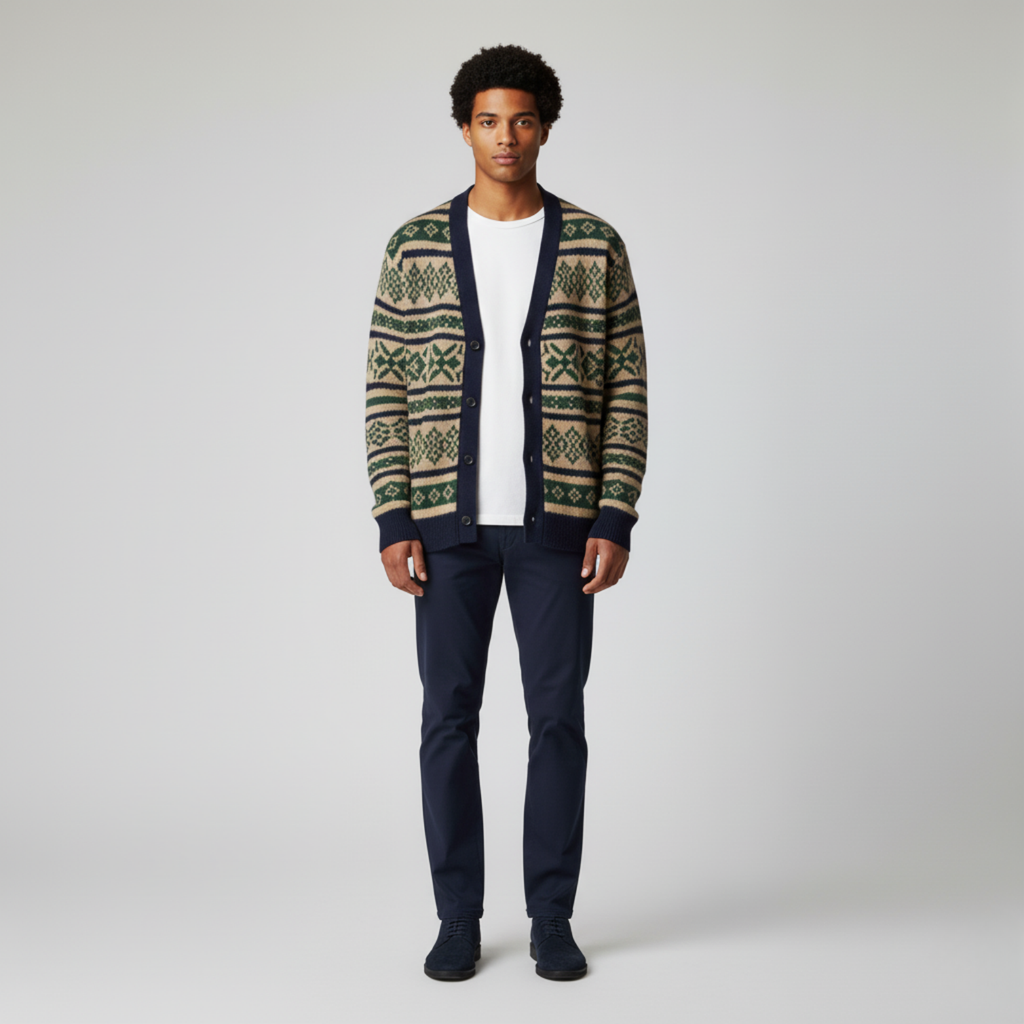 The Jamie - Open-front cardigan with long sleeves