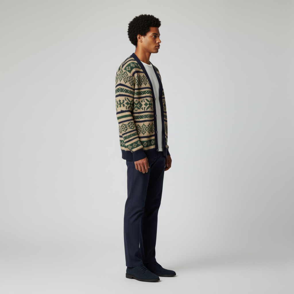 The Jamie - Open-front cardigan with long sleeves