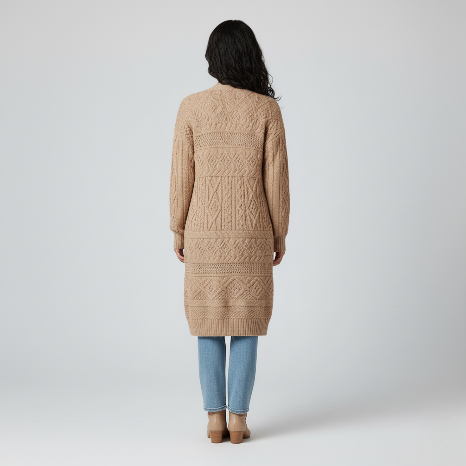Ann - Long-sleeve knit cardigan