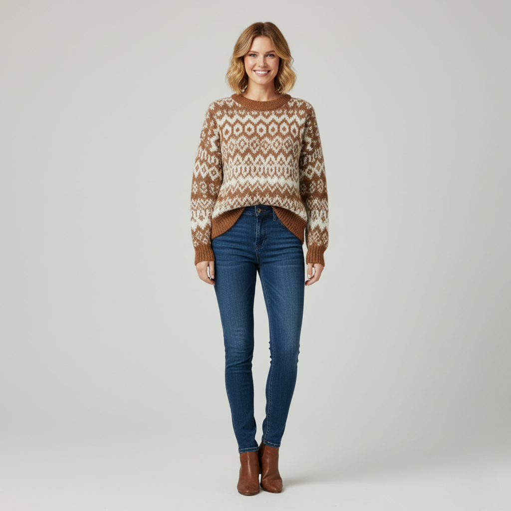 Amy - Women’s knit sweater for autumn and winter