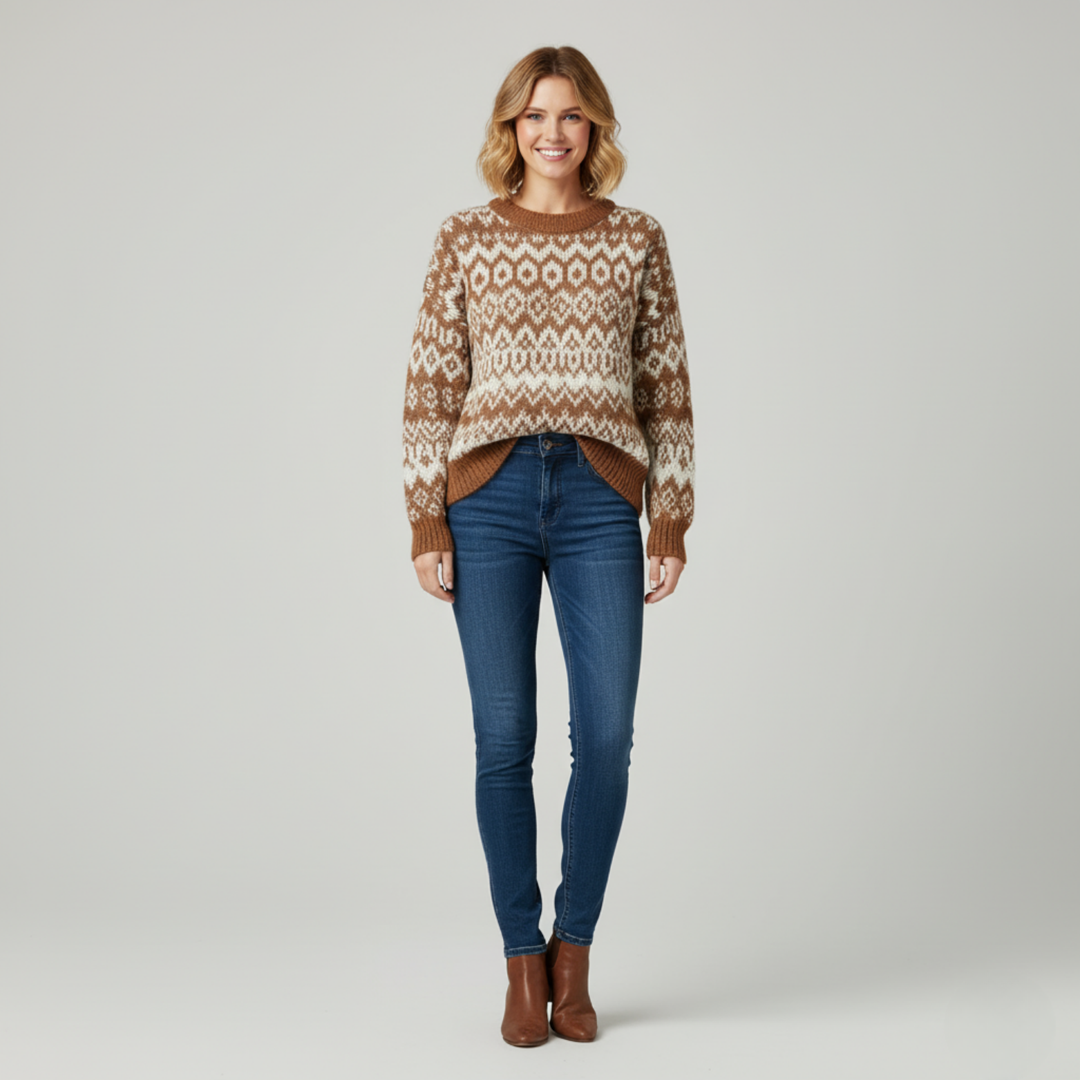 Amy - Women’s knit sweater for autumn and winter