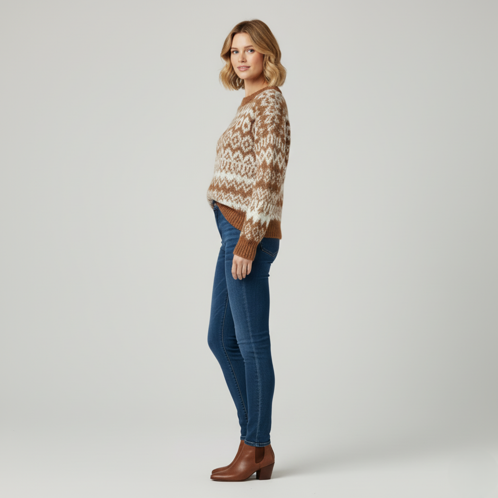 Amy - Women’s knit sweater for autumn and winter