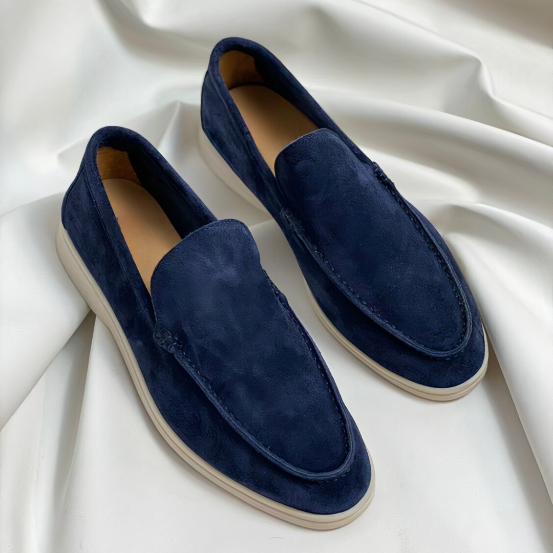 Bernel Men’s Leather Loafers – Premium Handmade Slip-On Smart Casual Comfortable Fit