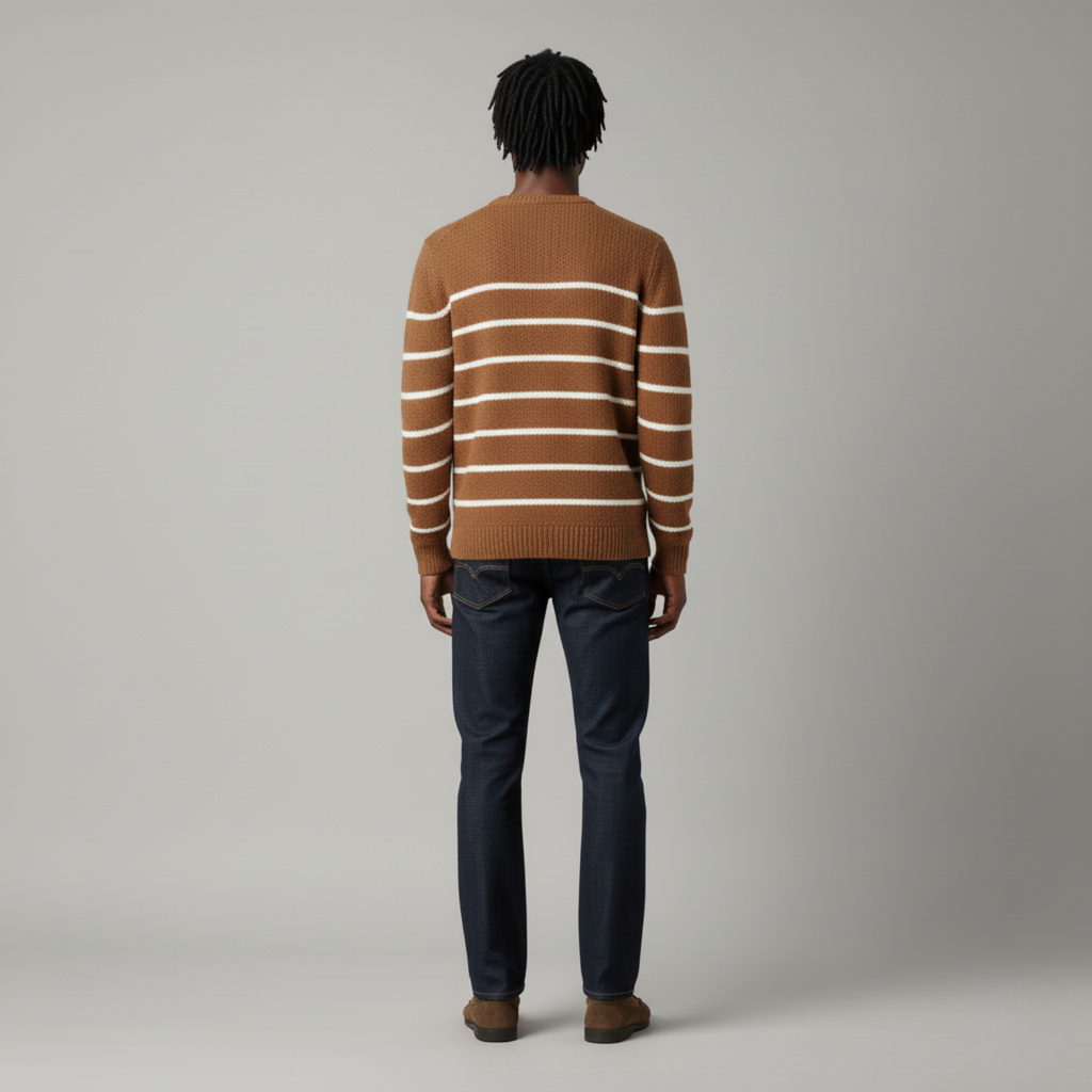 The Grayson - Sweater with long sleeves and round neckline