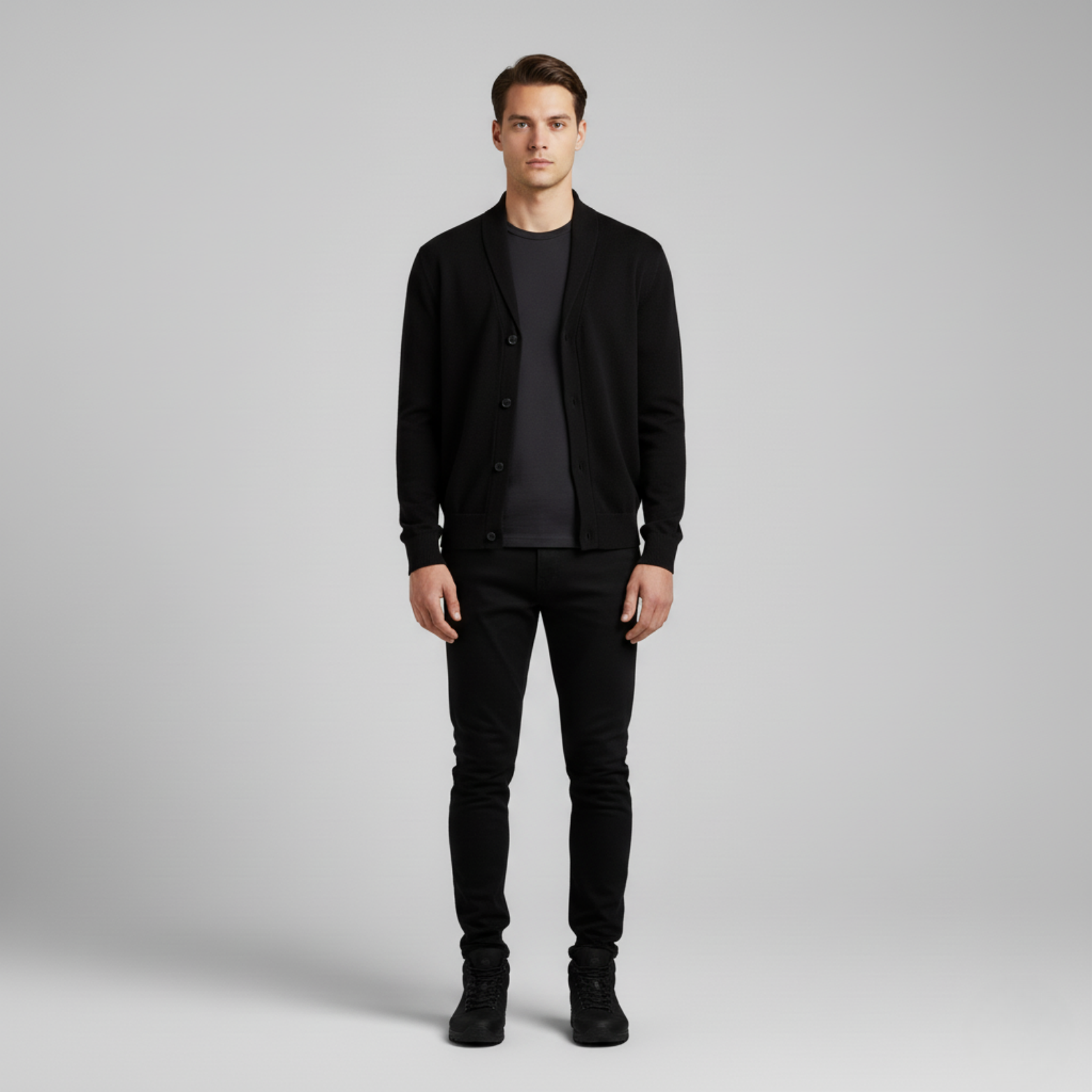 The Simon - Men’s cardigan for winter