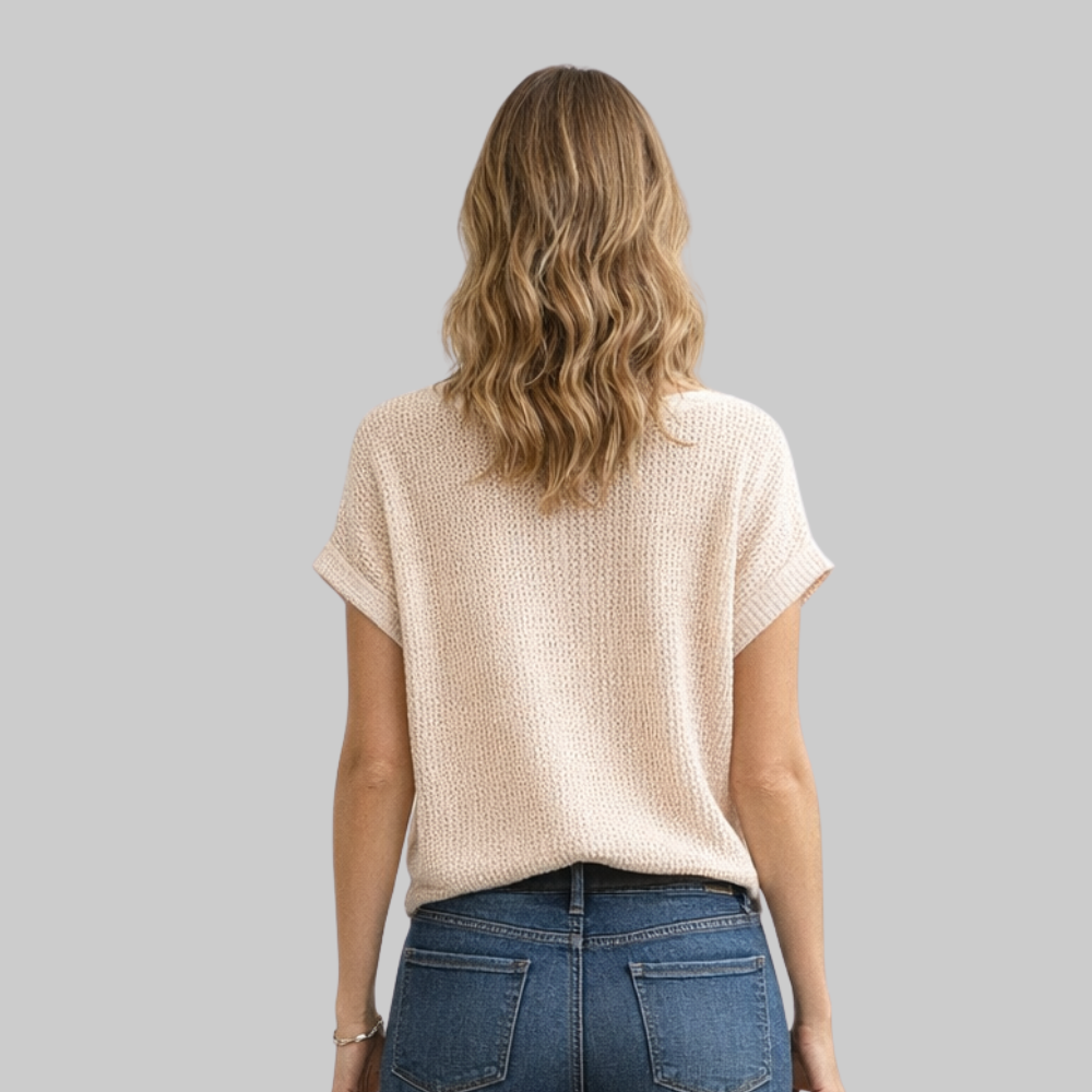 Evie Women’s T-Shirt – Cotton Breathable Slim Fit Casual Summer Top