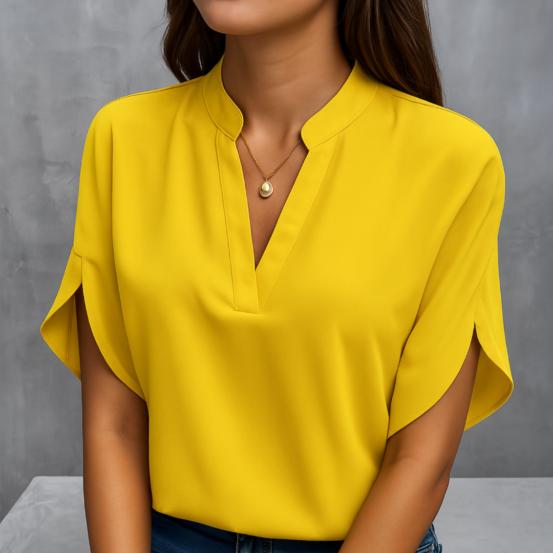 Marysa Women’s Blouse – Lightweight Elegant Long Sleeve Smart Casual Comfortable Fit