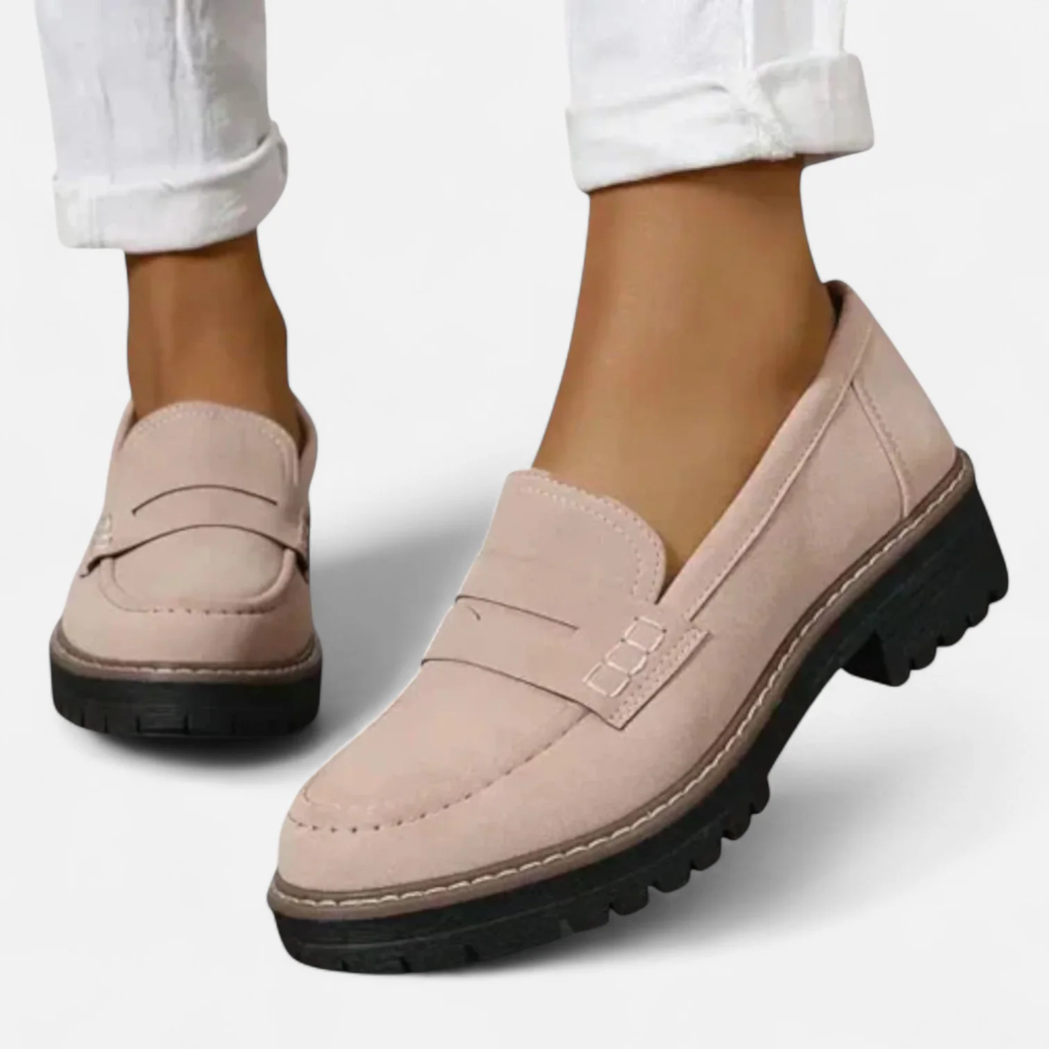 Carly Women’s Moccasins – Support Slip-On Comfortable Casual Fit