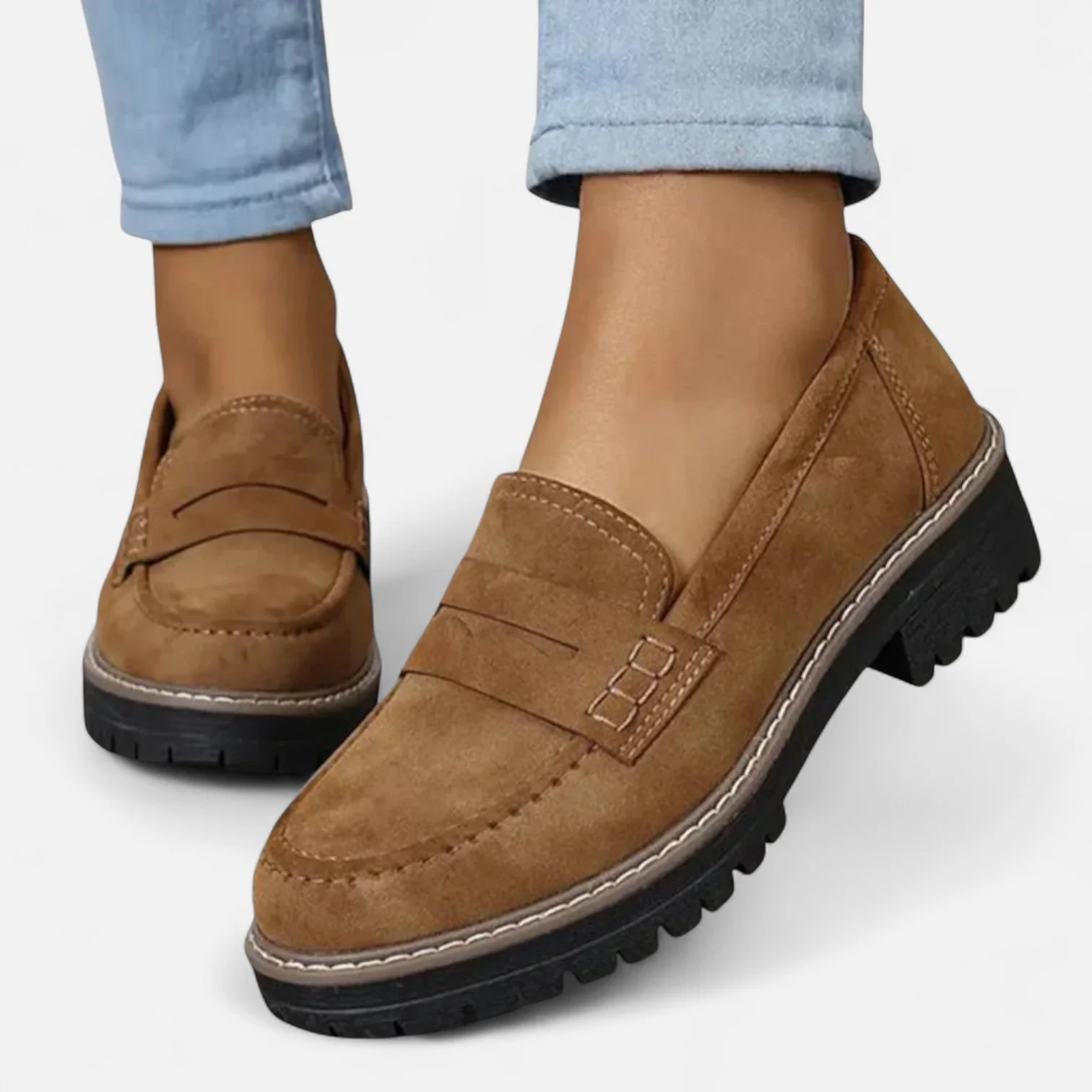 Carly Women’s Moccasins – Support Slip-On Comfortable Casual Fit